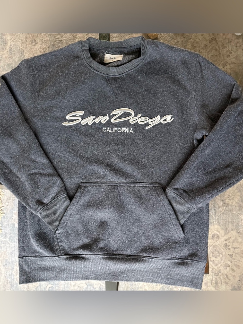 Blue Bay San Diego California Crewneck Sweatshirt